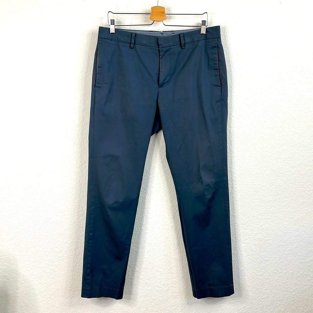 Bonobos Flat Front Slim Stretch Pants Trousers